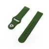 Correa de silicona monocromática para Samsung S3 S4 Huawei GT watch AMAZFIT Moto pulsera deportiva de color sólido