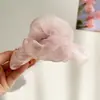 Pinza de Tiburón de Malla de Verano Súper Hada para Mujer, Pinza de Pelo Elegante para la Parte Trasera de la Cabeza, Accesorio de Pinza de Pelo Grande de Alta Gama