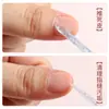 Palillo de Cristal Manicura Palillo para Eliminar Piel Muerta Herramienta de Belleza Bolsa para Palillos de Manicura Nueva Herramienta de Uñas Portátil Palillo con Punto Doble
