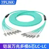 Cafetería OM3 Cable de parche de fibra óptica blindado 10G Multimodo Doble núcleo 4/6/8 núcleos Cable de fibra óptica LC-LC Youpu Optical