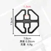 Soporte de Cojín para Asiento de Coche Botón de Flor de Ciruelo de Plástico Cubierta Redonda Octagonal Redonda para Cojín de Asiento Accesorios de Banda Elástica Fija