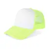 Gorra de Malla Esponjosa Logo Impreso Personalizado Multicolor Exportación Protección Solar Gorra de Béisbol Gorra Publicitaria Sombrero de Voluntario