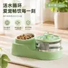 Dispensador de agua para gatos, comedero automático para mascotas para perros, dispositivo de bebida y alimentación para perros, artículos para mascotas eléctricos