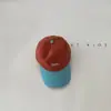 Gorra de Béisbol Infantil con Elegante Bordado de Letras y Diseño Color-Blocking para Primavera y Otoño, Gorra de Sol de Moda para Niños