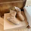 Botas de Lã Forradas Estilo Coreano para Meninas, Comprimento Médio da Panturrilha, Novidades de Inverno 2026, Botas para Meninas, Tesouro Infantil, Solado Macio, Botas de Algodão Bidirecionais