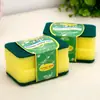 Esponja Grossa Grande para Lavar Louça Bloco de Limpeza Pano de Prato Pano de Cozinha Esponja de Aço Pad Esfregão Ferramenta para Lavar Louça Antiaderente Óleo