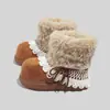 Botas de Nieve Cálidas de Invierno 2026, Nuevo Estilo, Forradas de Felpa, Suela Gruesa, que Aumentan la Altura, Zapatos de Algodón Cálidos de Doble Capa, Versátiles, Casuales, a la Moda, Estilo Ins