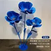 Fondo de Decoración de Flor de Amapola Eva para Celebración de Boda Flores Artificiales Flores Falsas para Uso en Bodas
