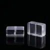 Cristal Branco Piezoelétrico Retangular DIY Acessórios para Joias Artesanais Cristal Transparente com Furos Contas Soltas Acessórios Fabricante Atacado