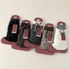 Calcetines altos de bloques de color con lazo para otoño e invierno para mujer, calcetines largos de imitación de lana dos en uno para otoño e invierno, en stock