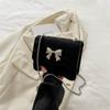 Bolso Pequeño 2024 Nuevo Mariposa Hermoso Bolso de Mano Casual Personalidad Moderno Bolso Cuadrado Pequeño Bolso Bandolera de Cadena