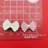 Pajarita de Diamantes de Imitación Coloridos Galvanizados Corazón Cereza Estrella Accesorios de Plástico DIY Funda de Teléfono Pasador Accesorios para Zuecos