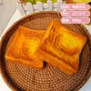 Venda Quente Brinquedos de Comida Realistas Brinquedo de Pão para Descompressão Artefato para Aliviar a Tensão Brinquedo de Apertar Artefato de Descompressão Bolo