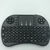 Teclado i8 2.4G Esquilo voador mini teclado sem fio atacado seco lítio retroiluminação tricolor ticker