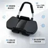 Rodillo Abdominal Digital con Pantalla LCD Grande, Rebote Automático y Soporte para Codos para Entrenamiento de Músculos Abdominales y Adelgazamiento