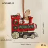 Nuevo Colgante Pintado de Resina Decoración de Árbol de Navidad Campana Tridimensional Colorida Colgante de Dibujos Animados Americanos Listo para la Venta