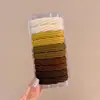 Lindos y Hermosos Scrunchies Infantiles para Niñas 2026 Nuevas Cuerdas para el Cabello de Color Dopamina Alta Elasticidad Accesorios para el Cabello No Dañinos