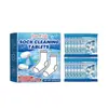 Pastillas Efervescentes para Limpiar Calcetines Jue Fish Limpian Suavemente la Suciedad Difícil y las Manchas, Dejan Fragancia, Pastillas para Limpiar Calcetines