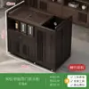Mesa de té móvil, mesa de té pequeña, gabinete de té para el hogar con ruedas, carrito de té, mesa de té Kung Fu, tetera, juego de bandeja para juego de té integrado