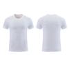 Camiseta Esportiva Masculina de Verão com Gola Redonda Solta, Absorvente de Suor, Secagem Rápida, Seda Gelada, Respirável, Sensação Fresca, Fitness, Corrida, Treinamento, Manga Curta