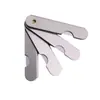 Faca Pequena de Metal, Cortador de Papel, Apontador para Alunos do Ensino Fundamental, Lâmina Pequena Dobrável, Faca de Lata, Estilo Nostálgico Antigo