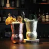 Caneca Moscow Mule Moscow Mule aço inoxidável alargado Taça de coquetel Fogo Julipu