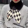 Promoção Queima de Estoque Novo Cachecol de Pelúcia Outono e Inverno para Mulheres, Cachecol Quente Estilo Coreano da Moda de Pele de Coelho Falsa