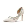 8001A Hermosa Flor Lateral Vacío Elegantes Tacones Altos Lolita con Falda Zapatos Elegantes Verano Nuevo