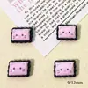 Mini Serie Pequeña Negra Accesorios de Resina DIY Pegamento Cremoso Funda de Teléfono Accesorios para el Cabello Pasador Pendientes Accesorios para Pulsera