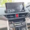 Adecuado para Toyota Veloz Consola Central Salida de Aire Marco Decorativo Moldura Accesorios de Modificación Interior Patrón de Fibra de Carbono