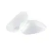 Hombreras de Silicona para Mujer, Hombreras Invisibles, Hombreras de Ángulo Recto, Hombreras Autoadhesivas, Hombreras Antideslizantes, Hombreras Estrechas, Unisex
