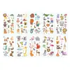 Pegatinas de Tatuaje de Dinosaurio para Niños al por Mayor en Stock, Pegatinas de Tatuaje de Animales de Dibujos Animados Lindos, Tatuajes Temporales Impermeables y a Prueba de Sudor