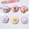 Acessórios de resina atacado acessórios diy material artesanal copo de água adesivos creme cola acessórios para o cabelo das crianças rendas amor morango