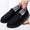 Tênis de Lona Branco com Estampa de Grou Novo Estilo para Mãe Slip-on Solado Macio Sapatos Preguiçosos Femininos de Fundo Plano Outono Casual Respirável