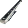 Pegamento estructural impermeable sin pegamento Monocromático RGBW Línea de contorno de pared de edificio de vallas publicitarias Línea de contorno de pared de lavado de luz 24W