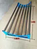 Estante de tela de acero inoxidable, máquina retráctil de tela, estante para aflojar tela, cama de corte, estante para aflojar tela, engrosado, marco de hierro especial de alta capacidad de carga
