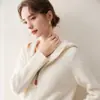 Otoño Invierno Nuevo Cachemir Otoño Invierno Nueva Moda Femenina Tejido de Punto Trenzado Media Cremallera Sudadera con Capucha Cálida Suéter
