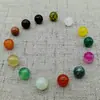 Cuentas Sueltas de Ágata Translúcido de Alta Calidad de 6 mm Material para Pulseras de Abalorios Hechas a Mano DIY Accesorios de Joyería