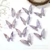 Mariposa Colorida Dorada Estéreo 3D Libro Paquete Completo de Materiales Regalo Hecho a Mano DIY para Mejor Amigo y Novia