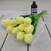 Fabricante Venta al por Mayor Pu Tulipán Tacto Realista Flores Artificiales para Hogar Fotografía, Boda y Decoración de Sala de Estar Ramo Accesorios