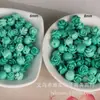 6mm Rosa En relieve 8mm Multicolor Rosa Concha Sintética Rosa Flor Pequeña Agujero Pasante Cuentas Sueltas Accesorios para Joyería Antigua DIY