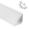 Tiras de Yeso Emisoras de Luz LED para Esquinas, Techo de Sala de Estar, No Requieren Instalación en Techo, Tira de Luz de Doble Cara