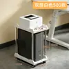 Soporte de Torre de Computadora al por Mayor con Base Deslizante, Estante de Almacenamiento para Gabinetes de Escritorio, con Ruedas con Freno, Almacenamiento para Sala de Estar