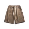 Shorts 2023 Verão Novo Algodão Calças Esportivas Cor Sólida Básico Solto 5 Pontos Calças de Moletom Masculinas Estilo Hong Kong Calças Casuais Na Moda