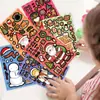 8 Pegatinas Navideñas Papá Noel Decoración de Regalo Manualidad DIY Cuaderno Refrigerador Pegatinas Impermeables Venta al por Mayor