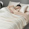 Conjunto de Quatro Peças de Colcha de Verão Fresca Tencel Cor Sólida 2025 Colcha Fresca de Verão para Ar Condicionado Colcha Lavável Presente de Verão Colcha de Verão