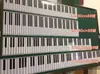Tablero Magnético de Espectro de Cinco Líneas Enseñanza Educación Musical Comercial Tablero de Práctica Escolar Demostración de Notas Partitura Magnética Suave Fabricación