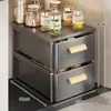 Estante de almacenamiento de cocina extraíble, organizador multifuncional para debajo del fregadero, diseño nuevo, apilable