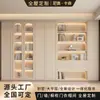Armario a Medida de Madera Maciza para Toda la Casa para Dormitorio, Gabinete Estilo Francés, Procesamiento Simple con Pintura al Óleo Mixta, Fabricante de Muebles, Ecológico
