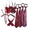 Corbata Roja Estilo Uniforme Escolar Sin Corbata Uniforme Jk Flor de Cuello Accesorio Traje de Marinero Japonés Estilo Universitario Femenino Versátil Trendy